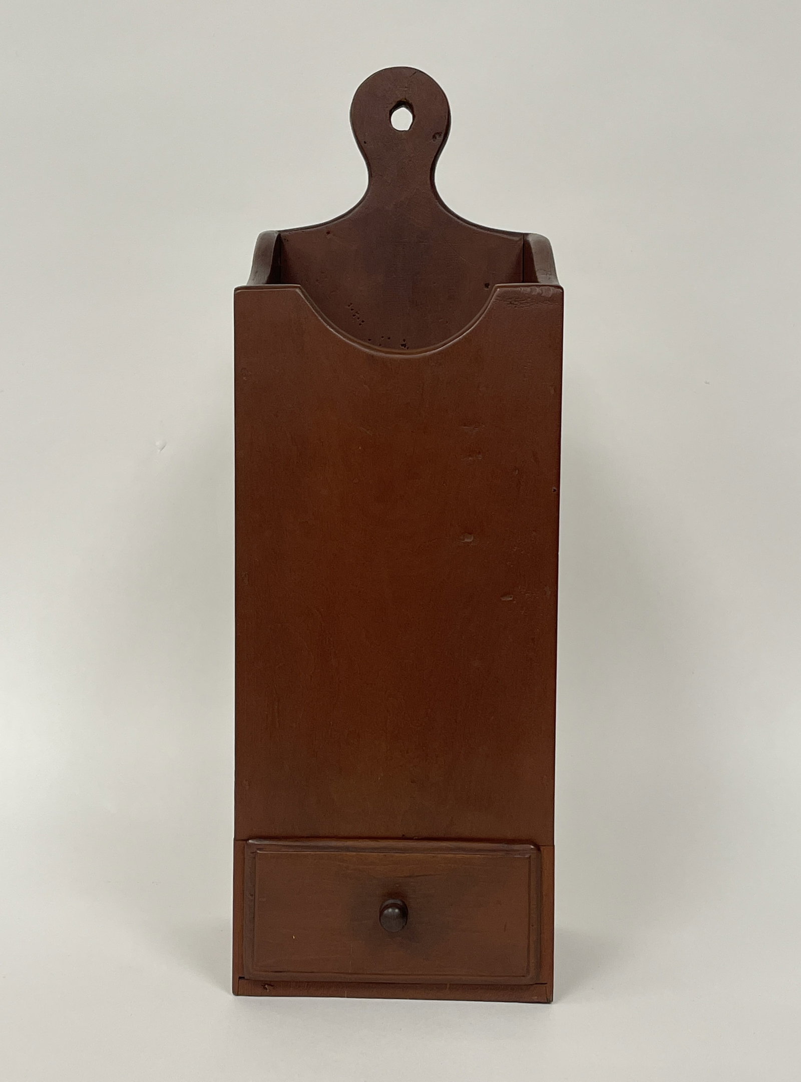 18TH C CHERRY PIPE BOX C 1760-80 (1 of 5)