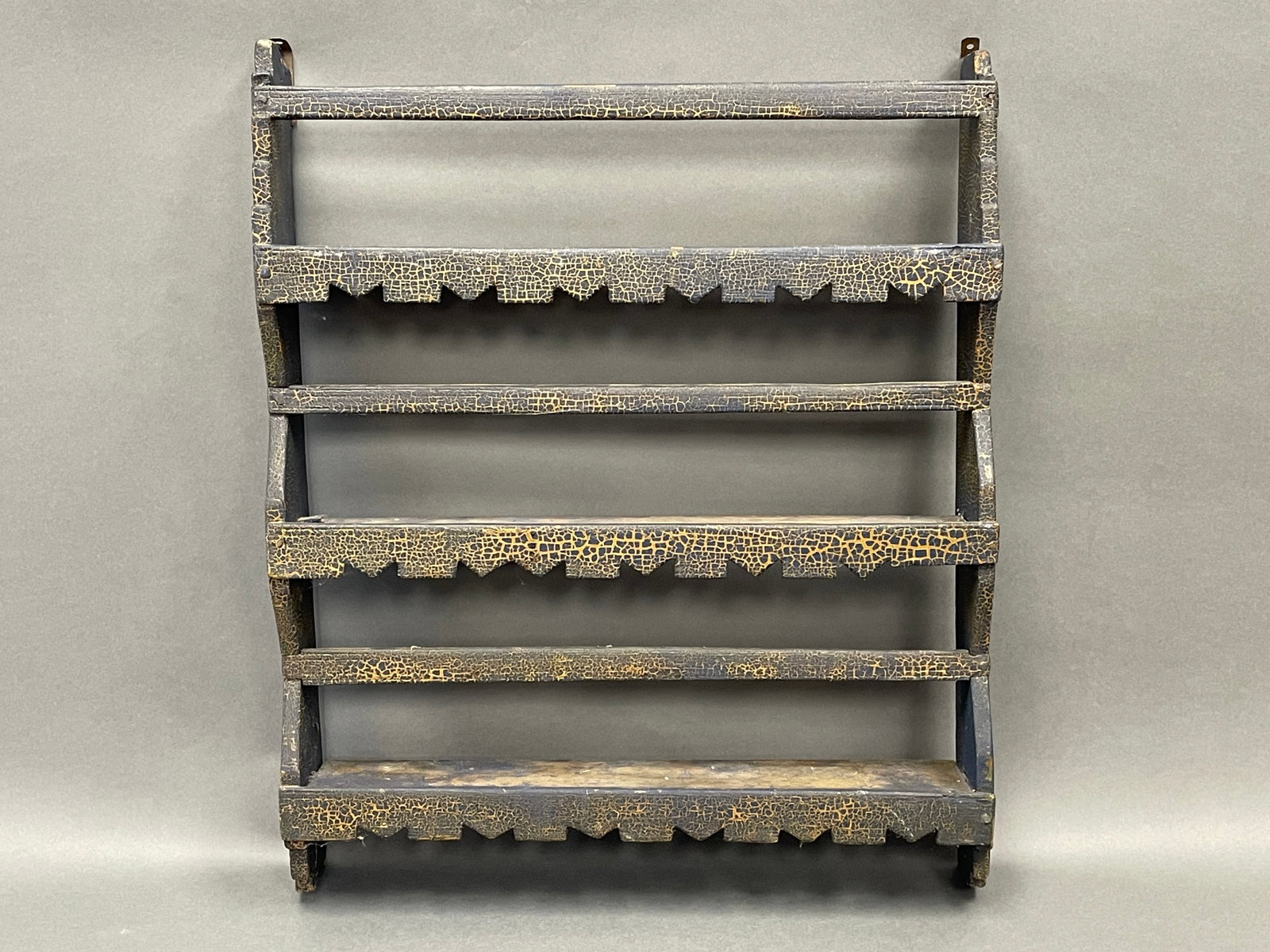 FABULOUS 18TH C PAINTED SHELVES (1 of 7)