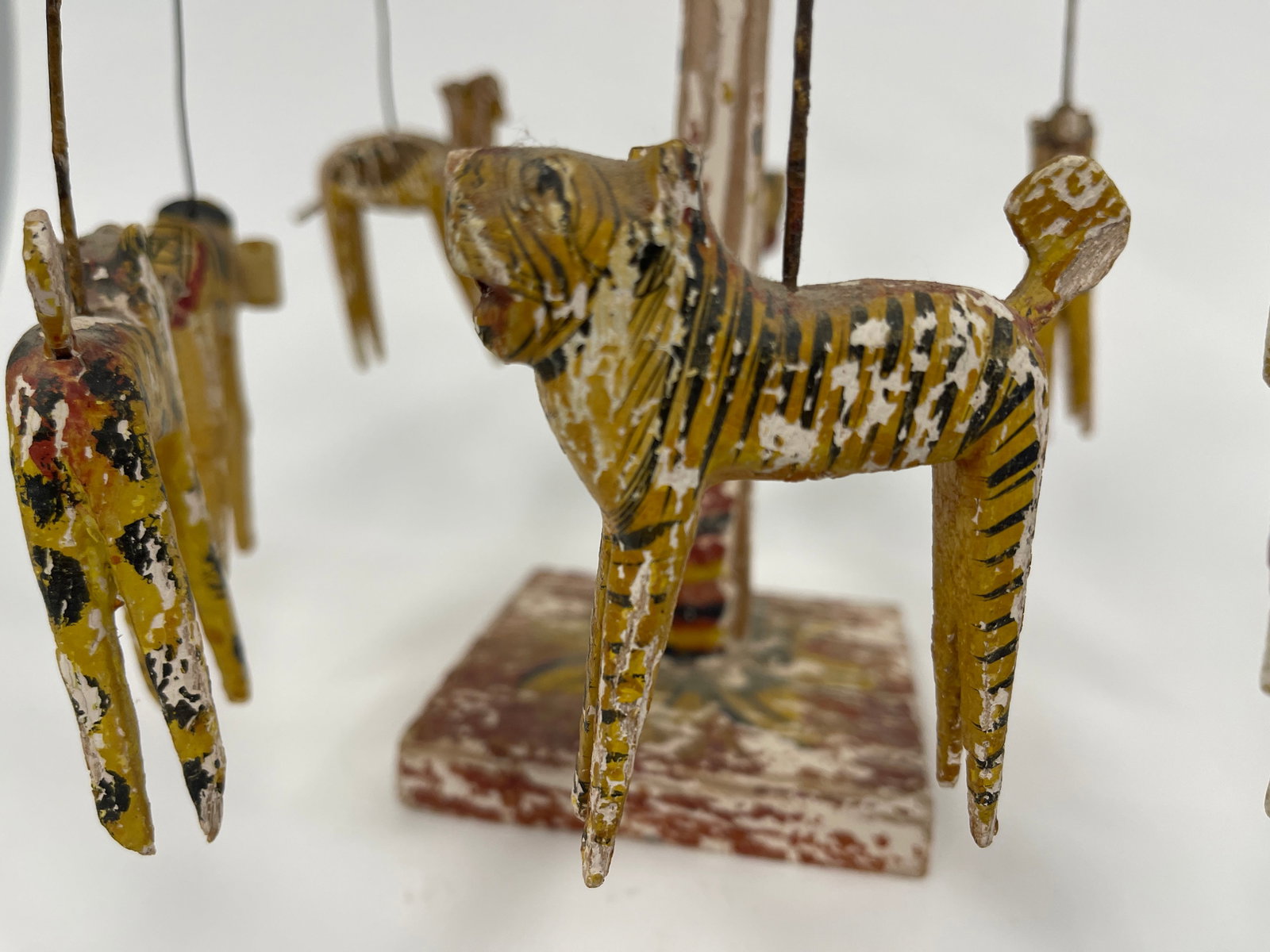 CARVED PAINTED CAROUSEL - 2