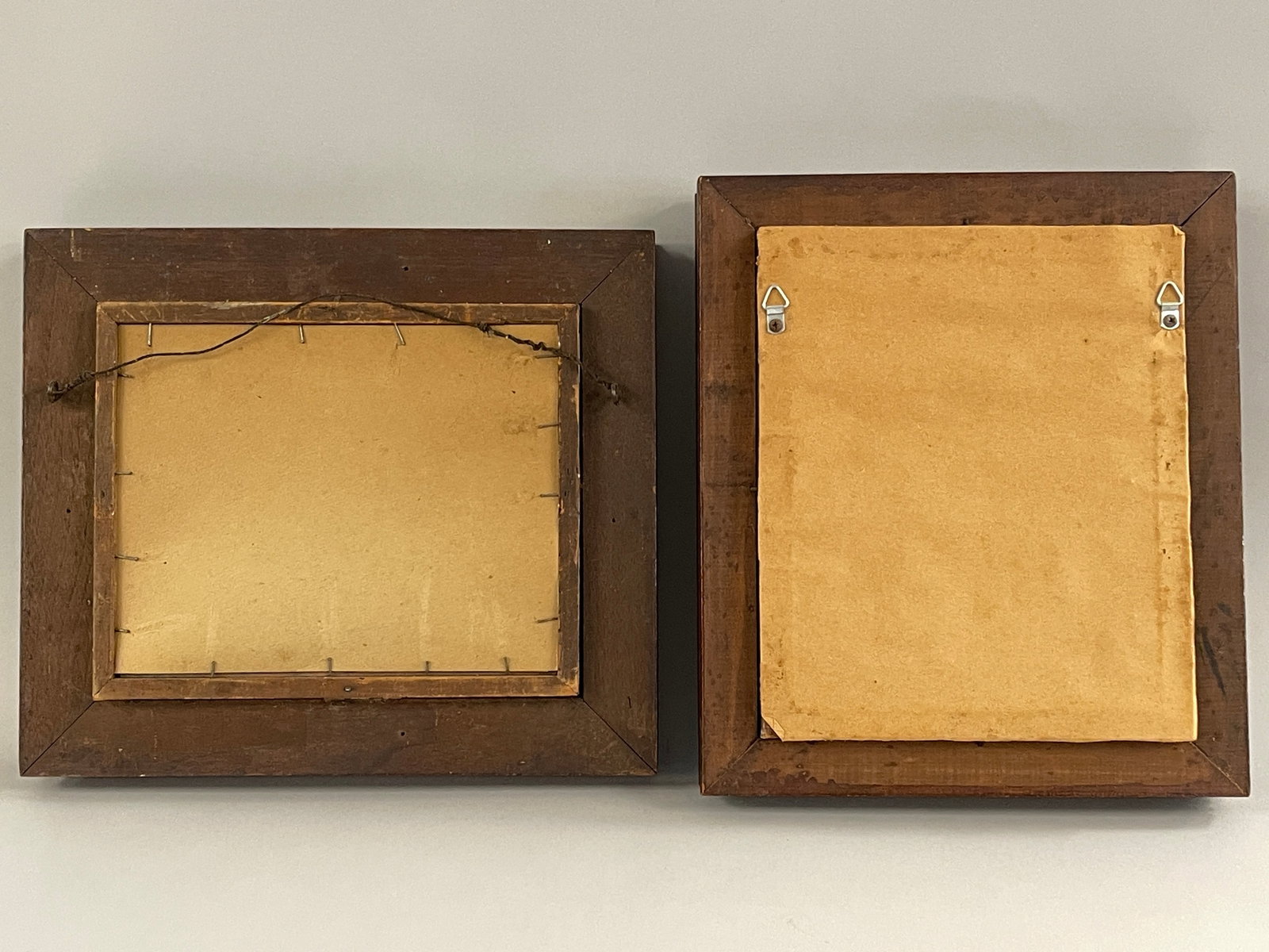 TWO WALNUT FRAMES - 2