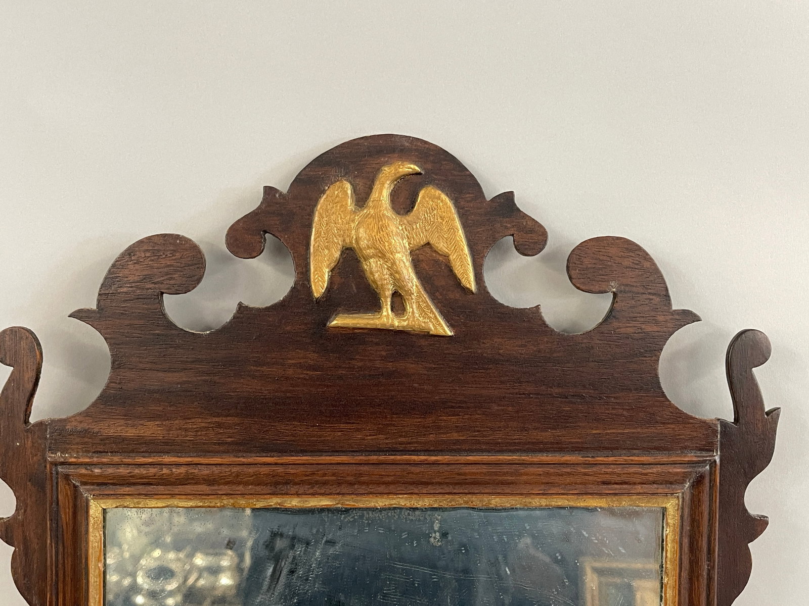 SMALL CHIPPENDALE MIRROR - 2