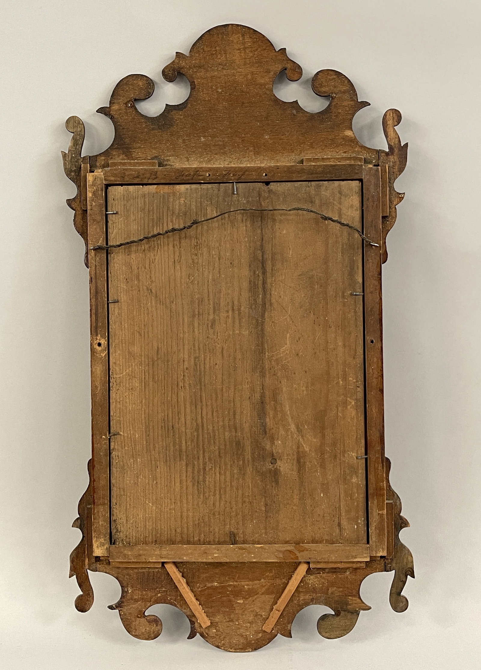 SMALL CHIPPENDALE MIRROR - 5