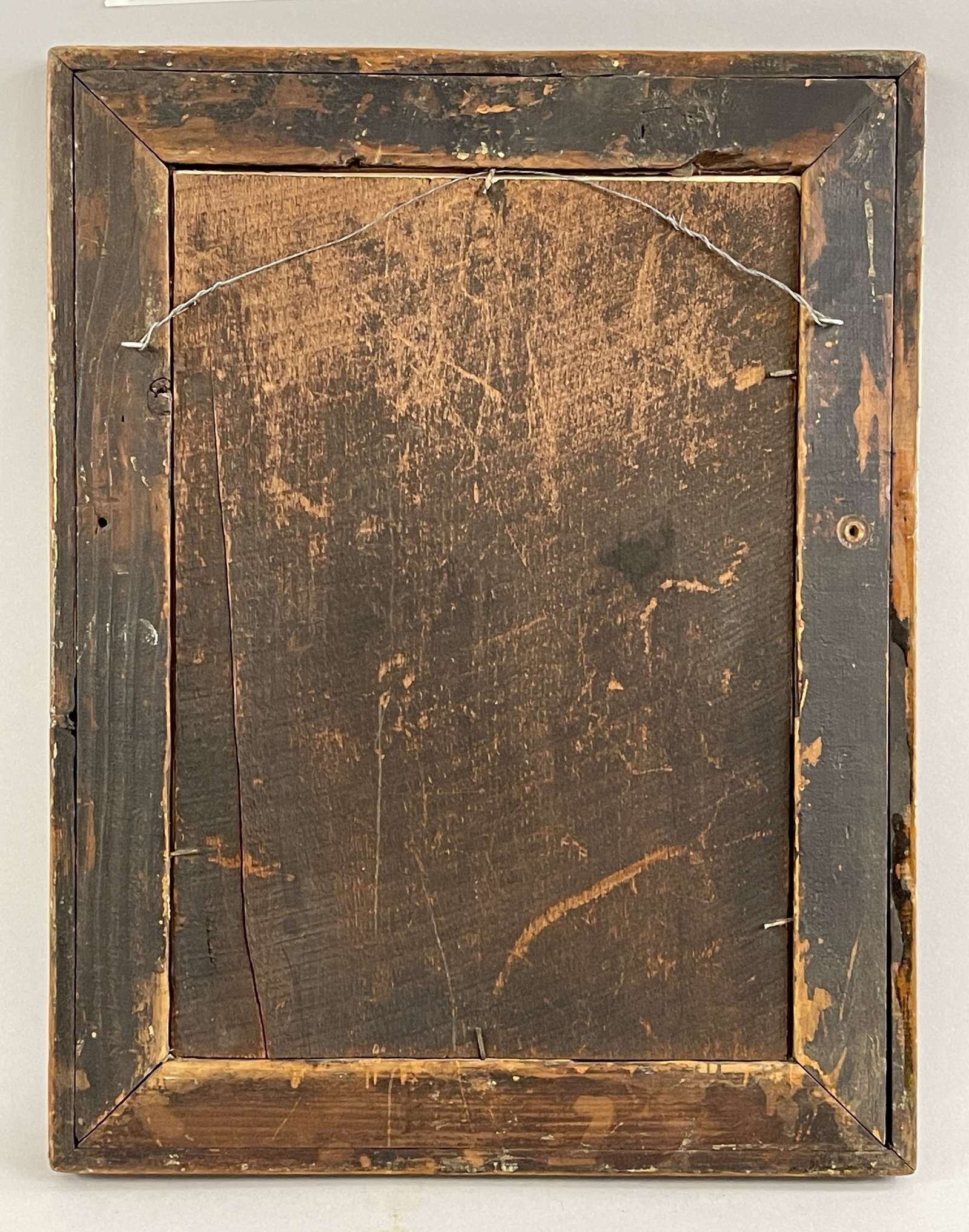 19TH C OGEE MIRROR - 3