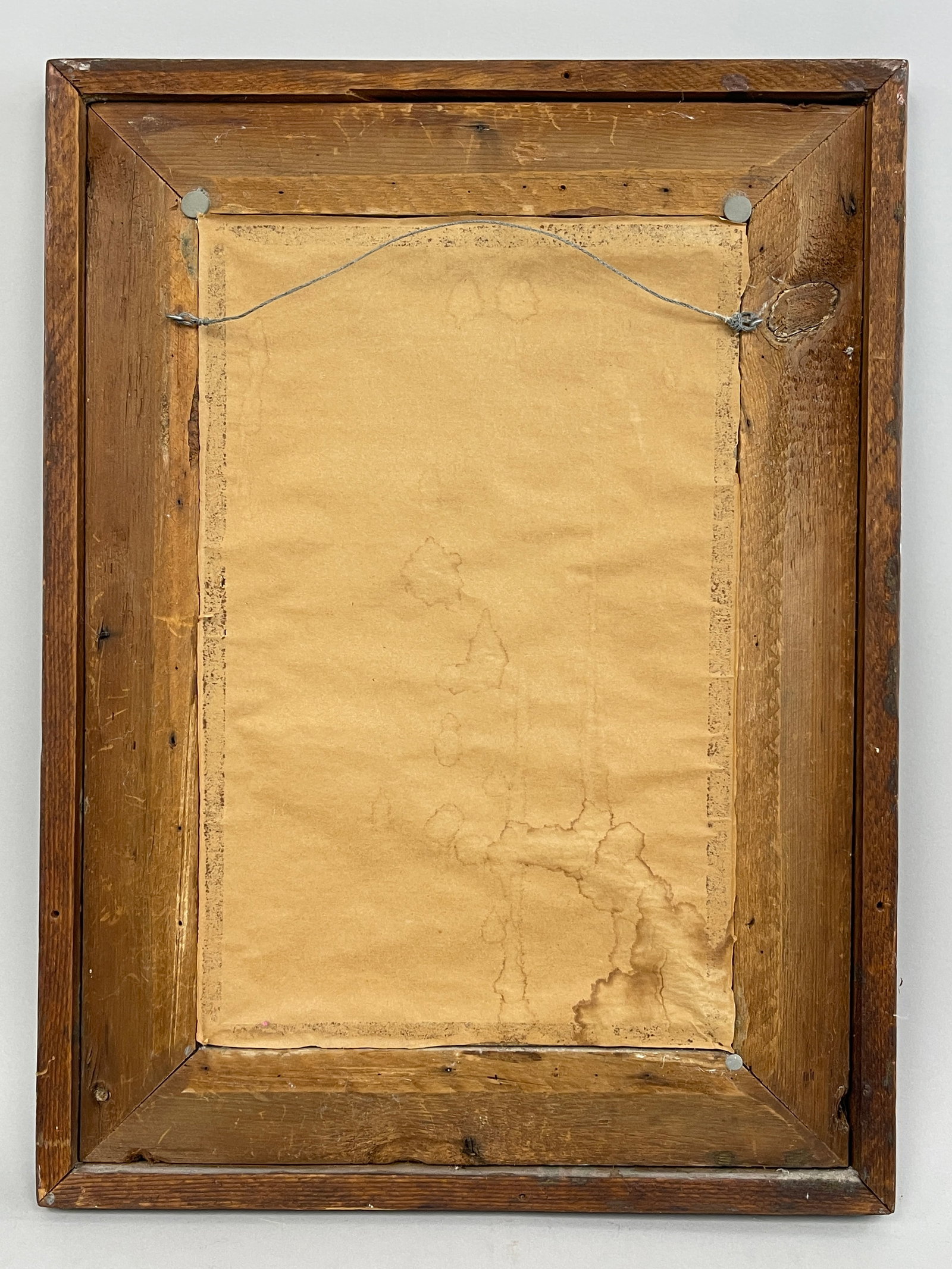 19TH C OGEE MIRROR - 2