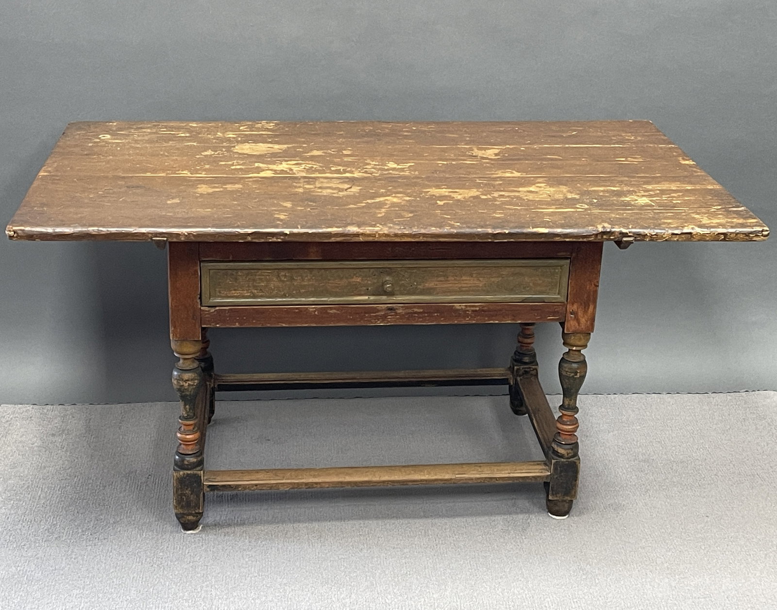 ONE DRAWER TAVERN TABLE (1 of 5)