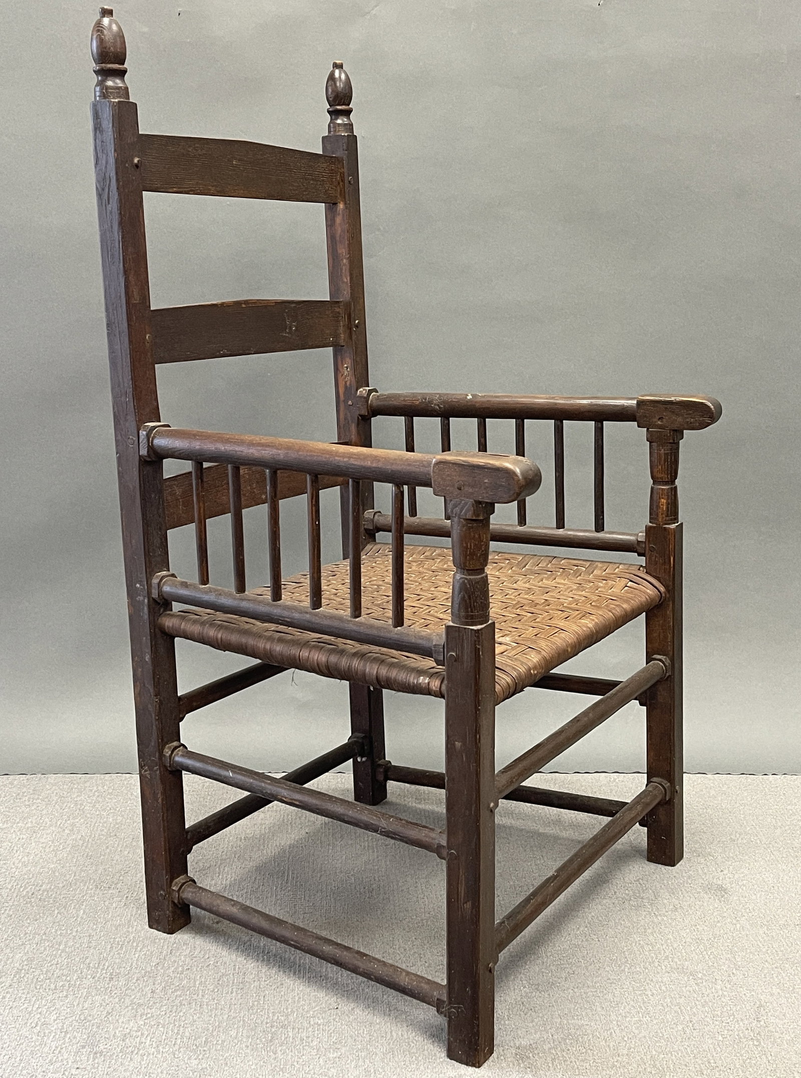 RARE FORM ARMCHAIR WITH SPINDLE GALLERY (1 of 5)