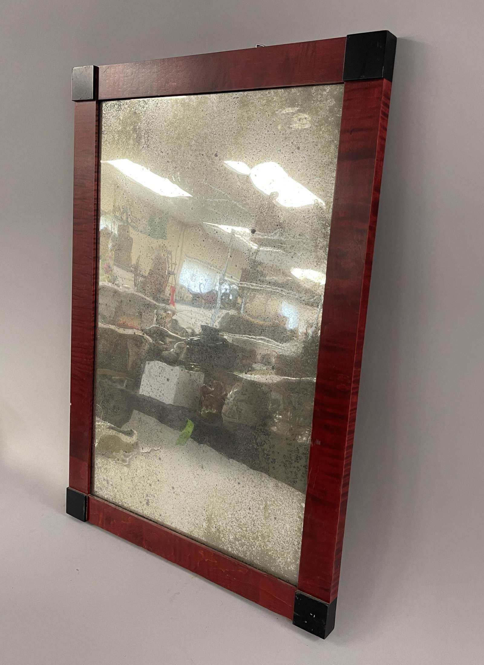 CONTEMPORARY TIGER MAPLE MIRROR - 2