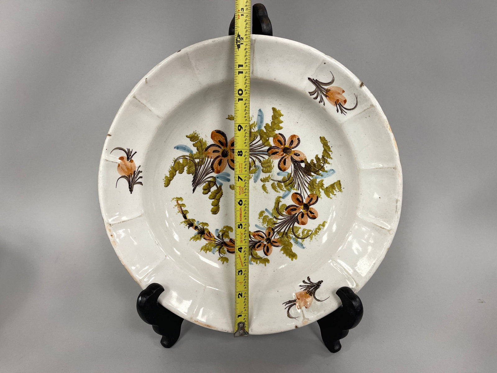 POLYCHROME DELFT CHARGER 1790 - 2