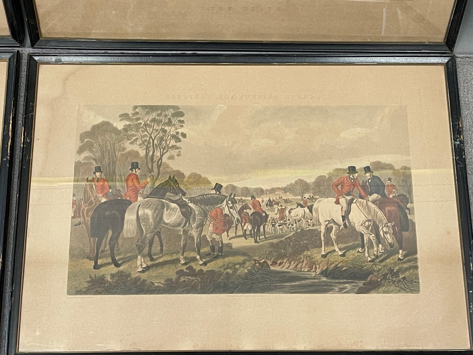4 FOX HUNTING SCENES - 3