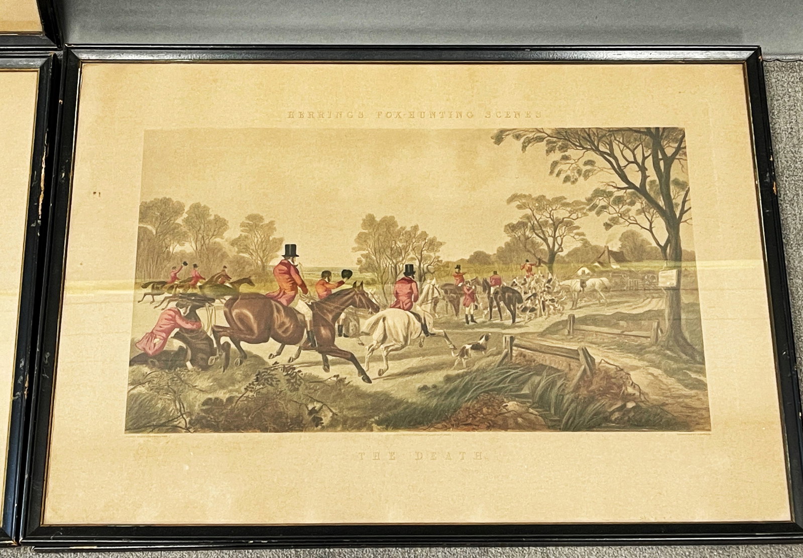 4 FOX HUNTING SCENES - 4