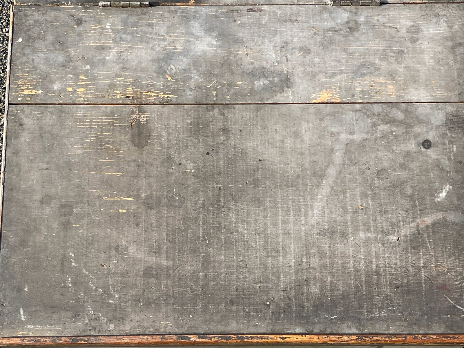 PAINTED TABLE TOP DESK - 4