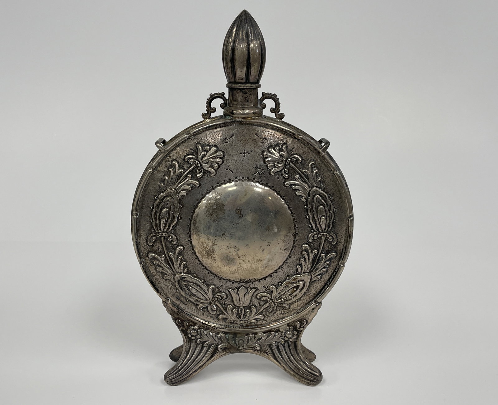 SILVER FLASK - 2