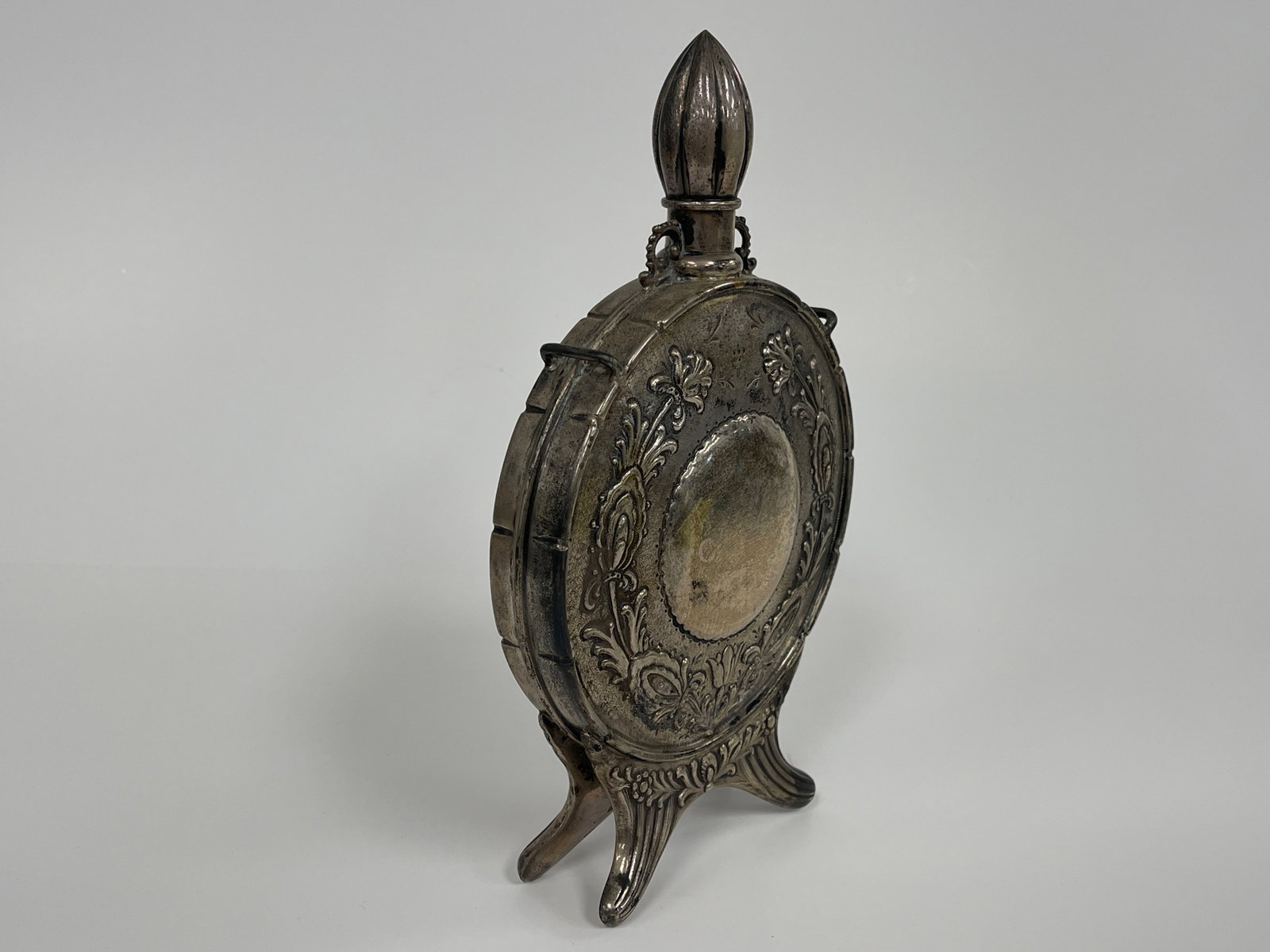 SILVER FLASK - 3