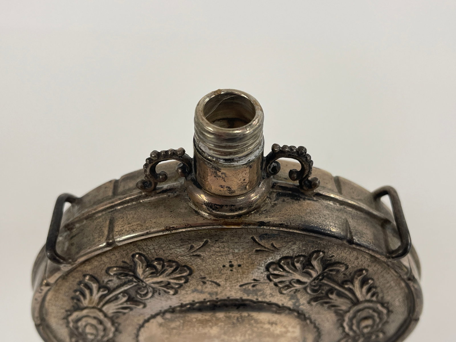 SILVER FLASK - 4