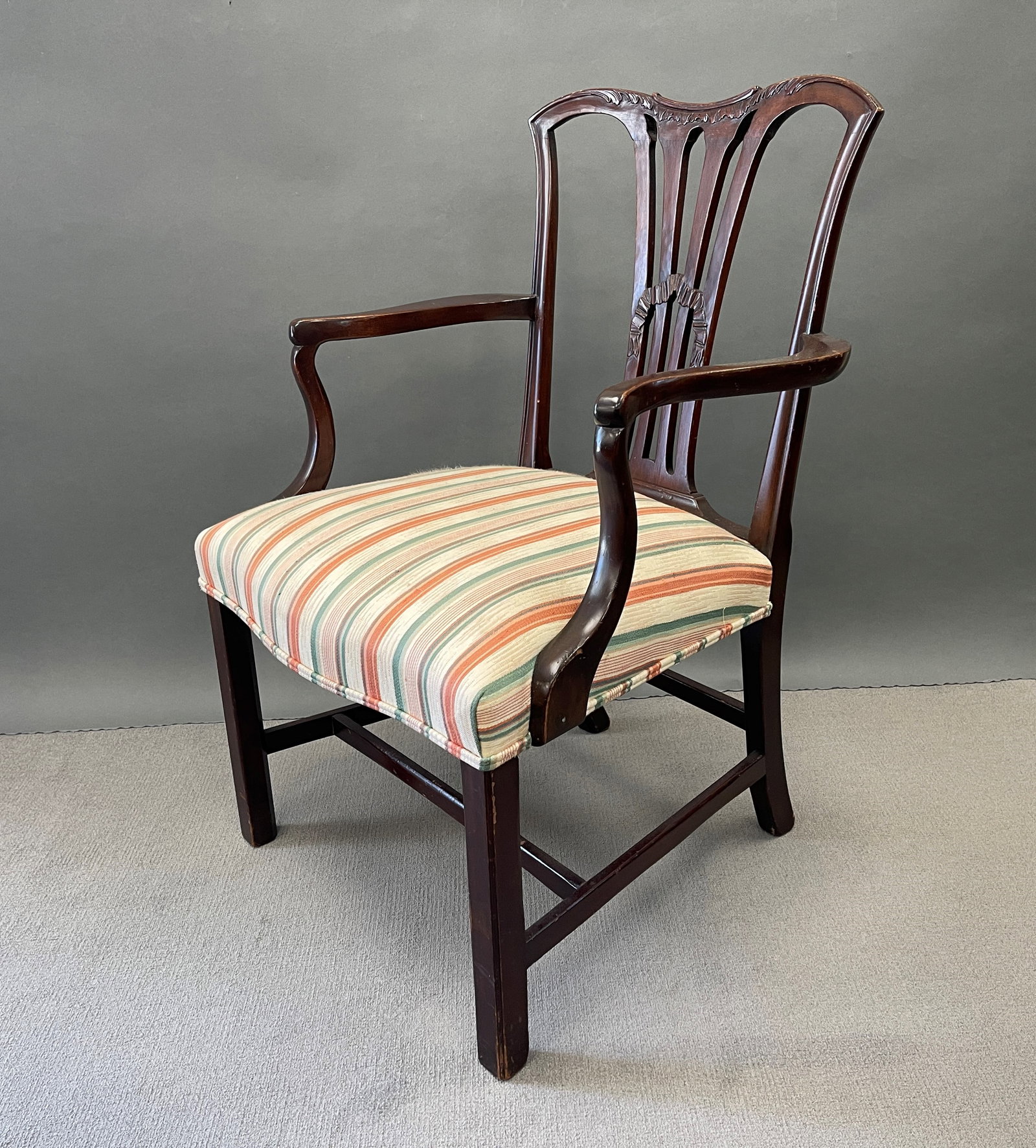 CHIPPENDALE ARM CHAIR - 2