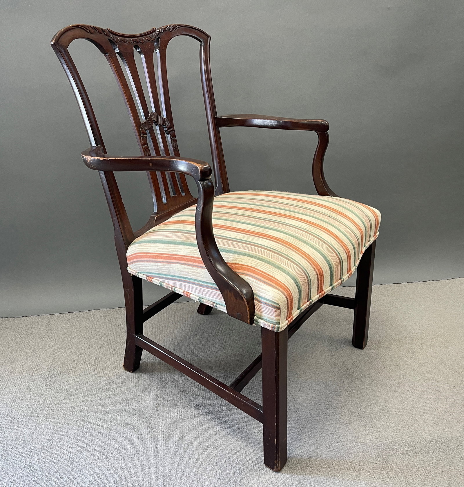 CHIPPENDALE ARM CHAIR - 3