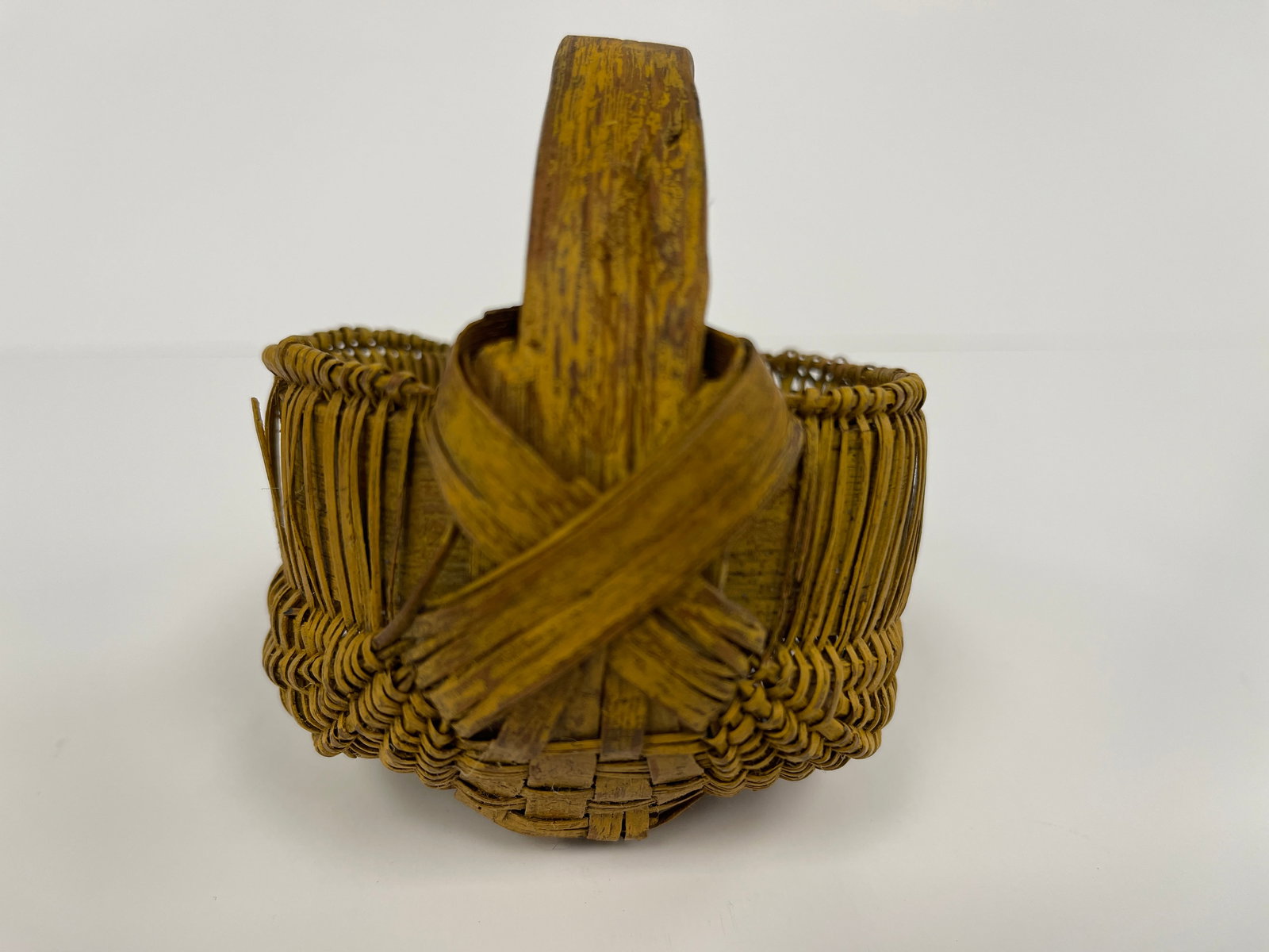 MINI YELLOW BUTTOCKS BASKET - 3