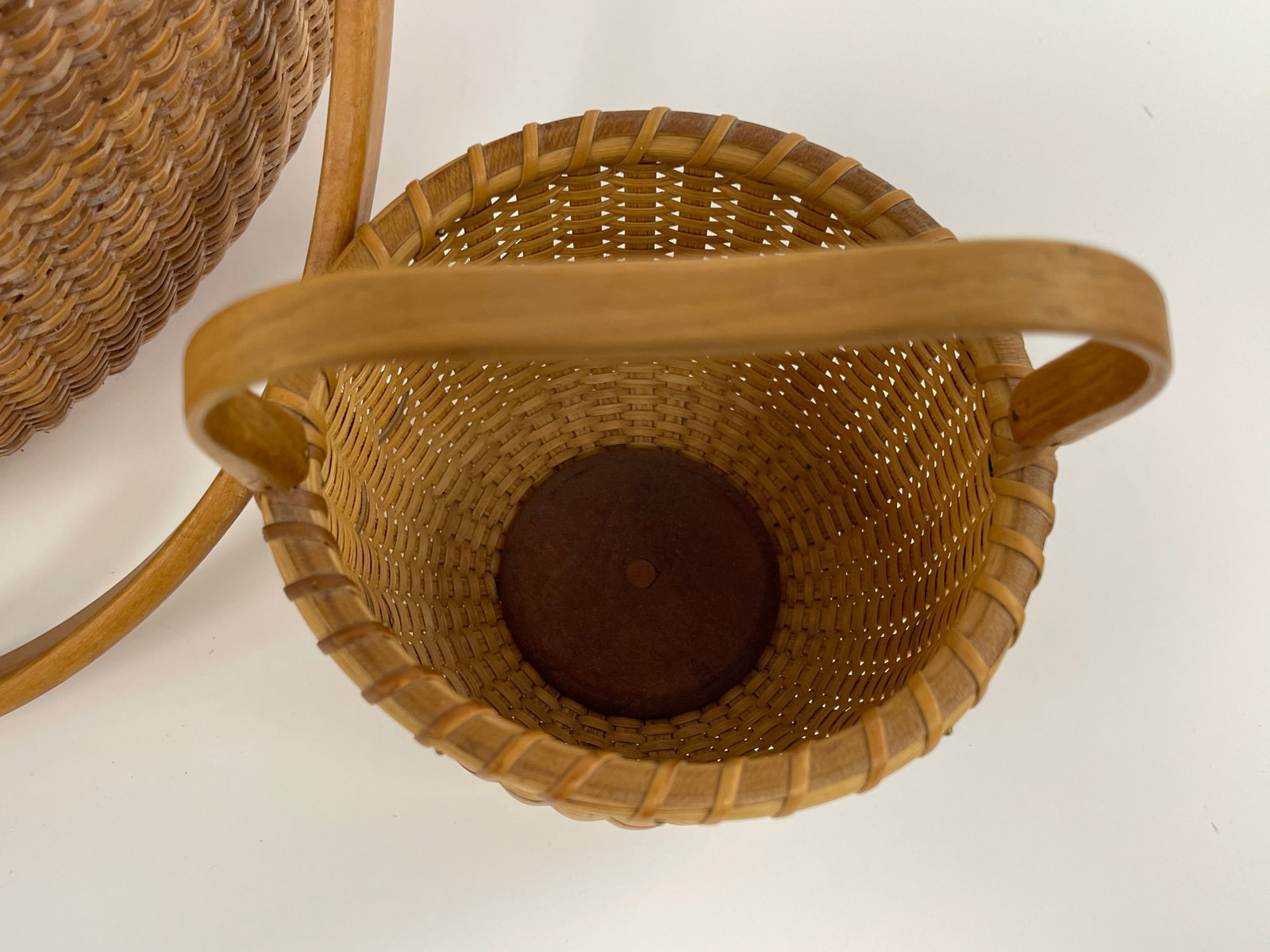 TWO NANTUCKET BASKETS - 4