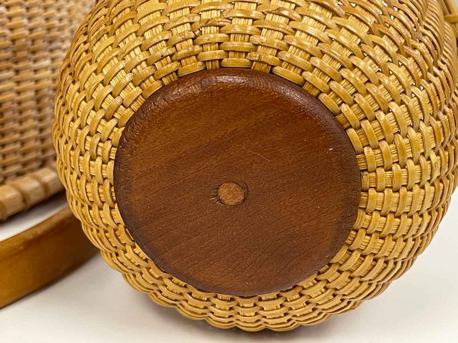 TWO NANTUCKET BASKETS - 6