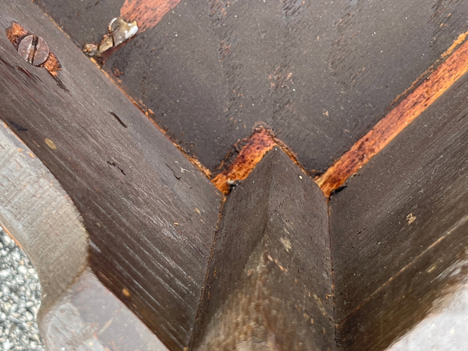 19TH C OAK JOINT STOOL - 5