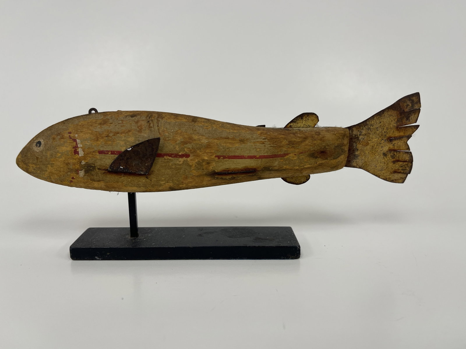 CARVED FISH DECOY - 2