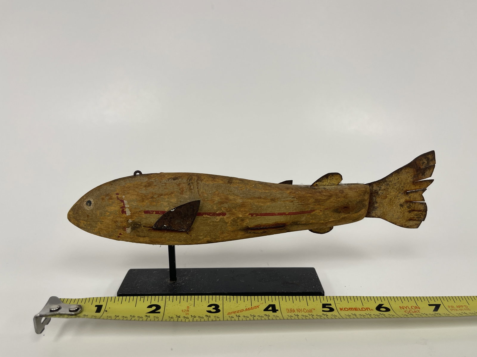 CARVED FISH DECOY - 3