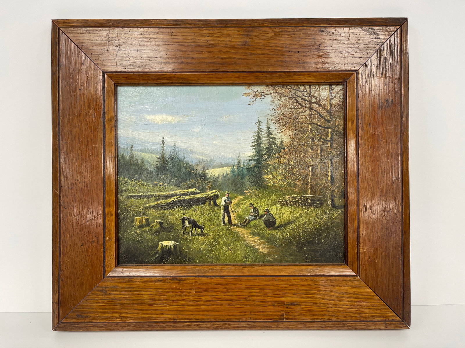 FARMERS RESTING PAINTING (1 of 5)