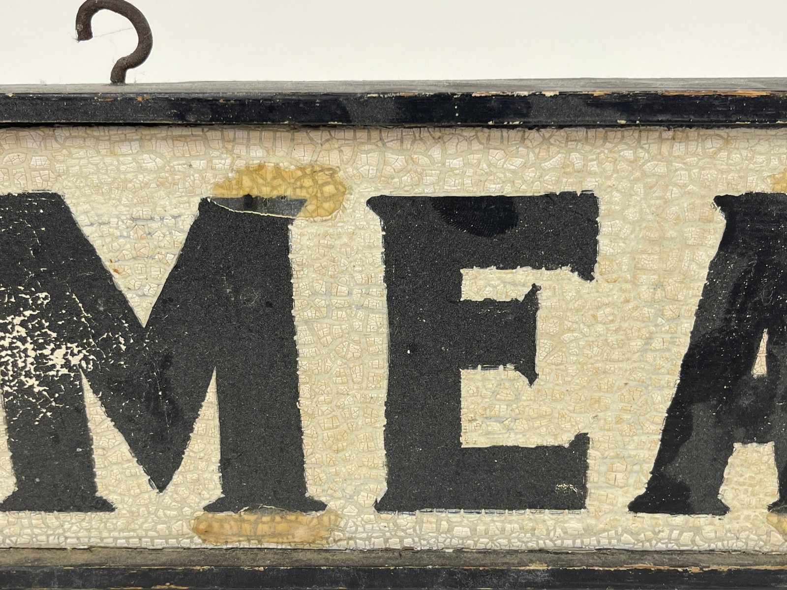MEALS SIGN - 2