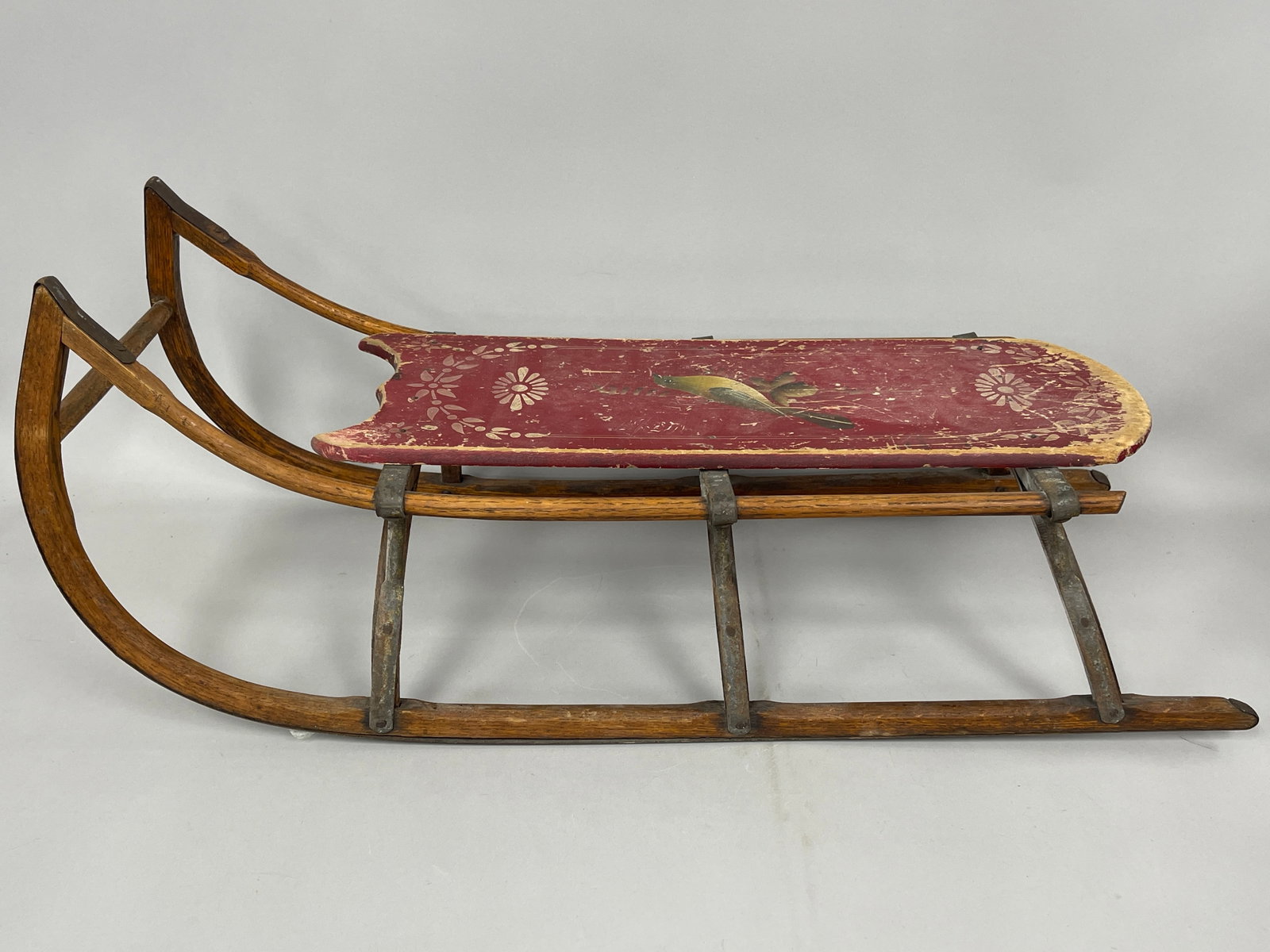 DECORATED CHILD SLED - 3