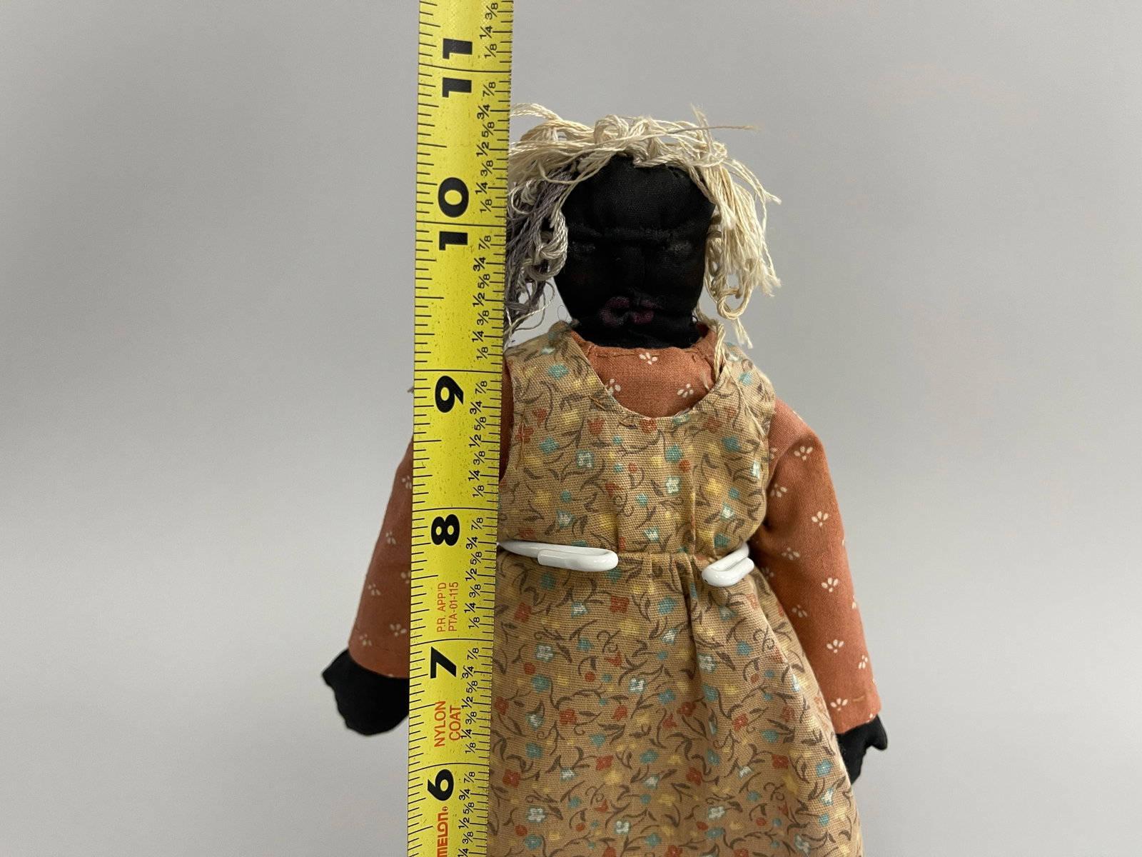 SMALL BLACK RAG DOLL - 3