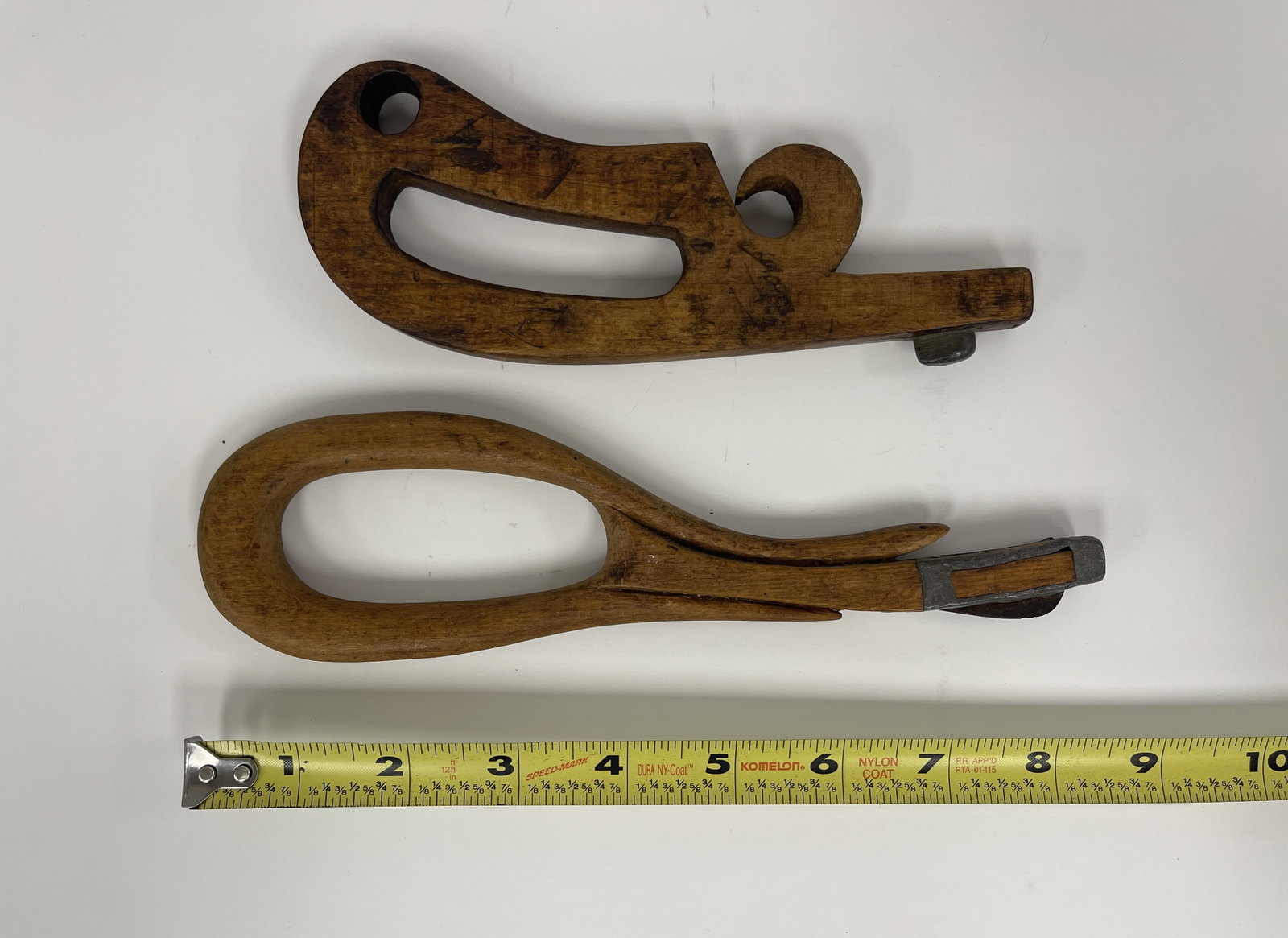 2 PIERCED HANDLE MACKEREL PLOWS - 2