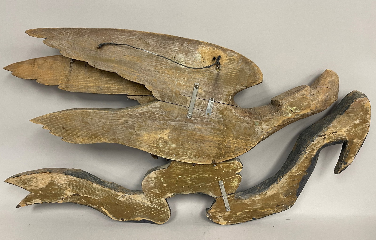CARVED EAGLE PLAQUE - 5