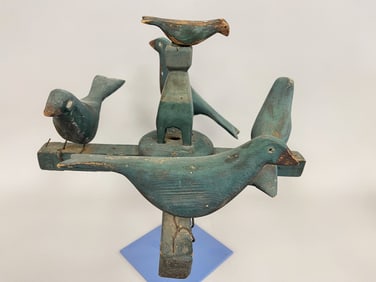 BLUE BIRDS WHIRLIGIG