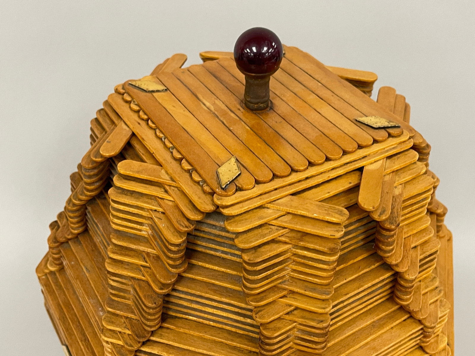 POPSICLE STICK TABLE LAMP - 3