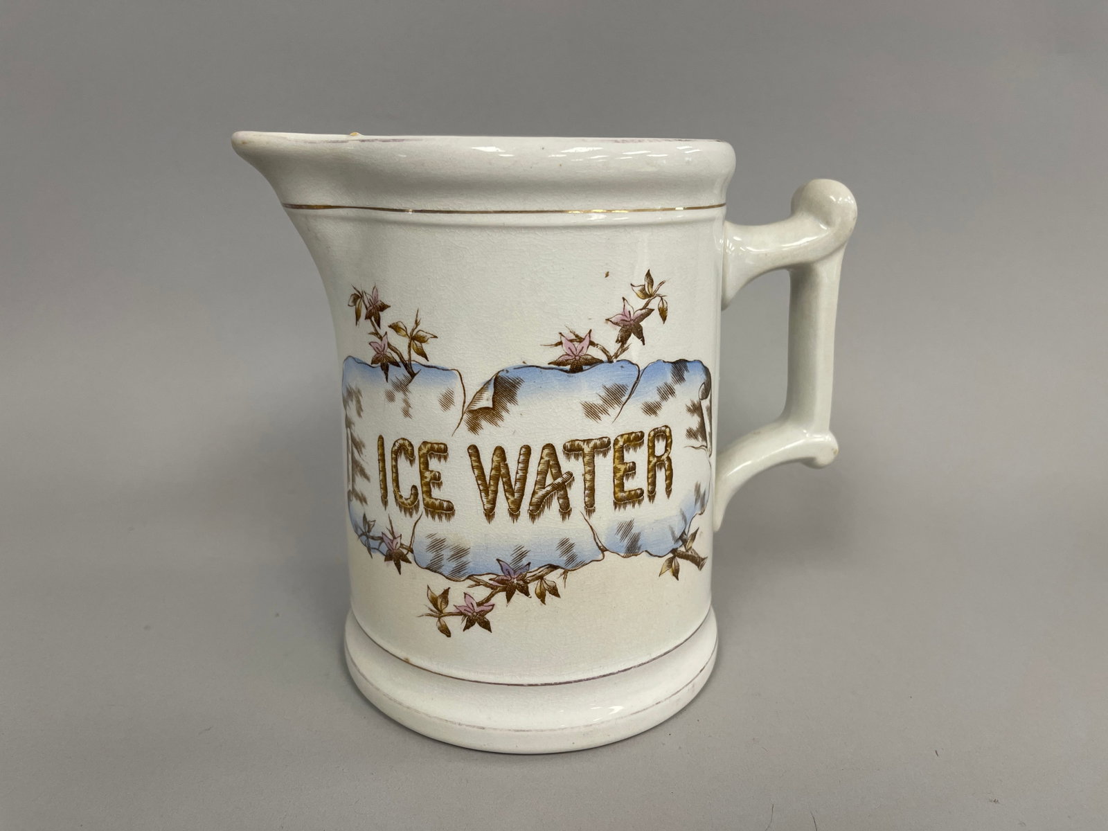 CERAMIC ICE WATER PITCHER (1 of 4)