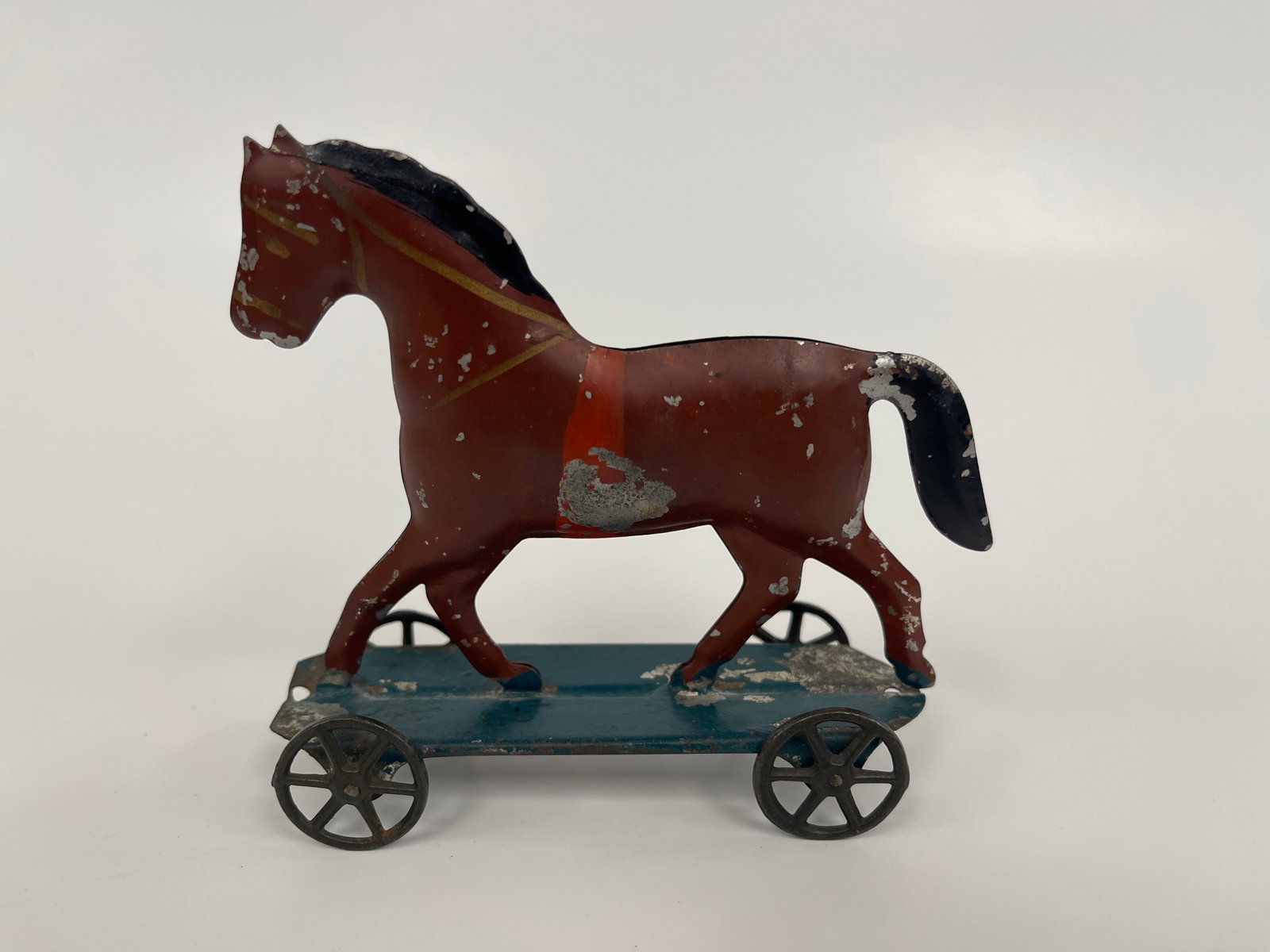 BROWN HORSE PULL TOY - 2