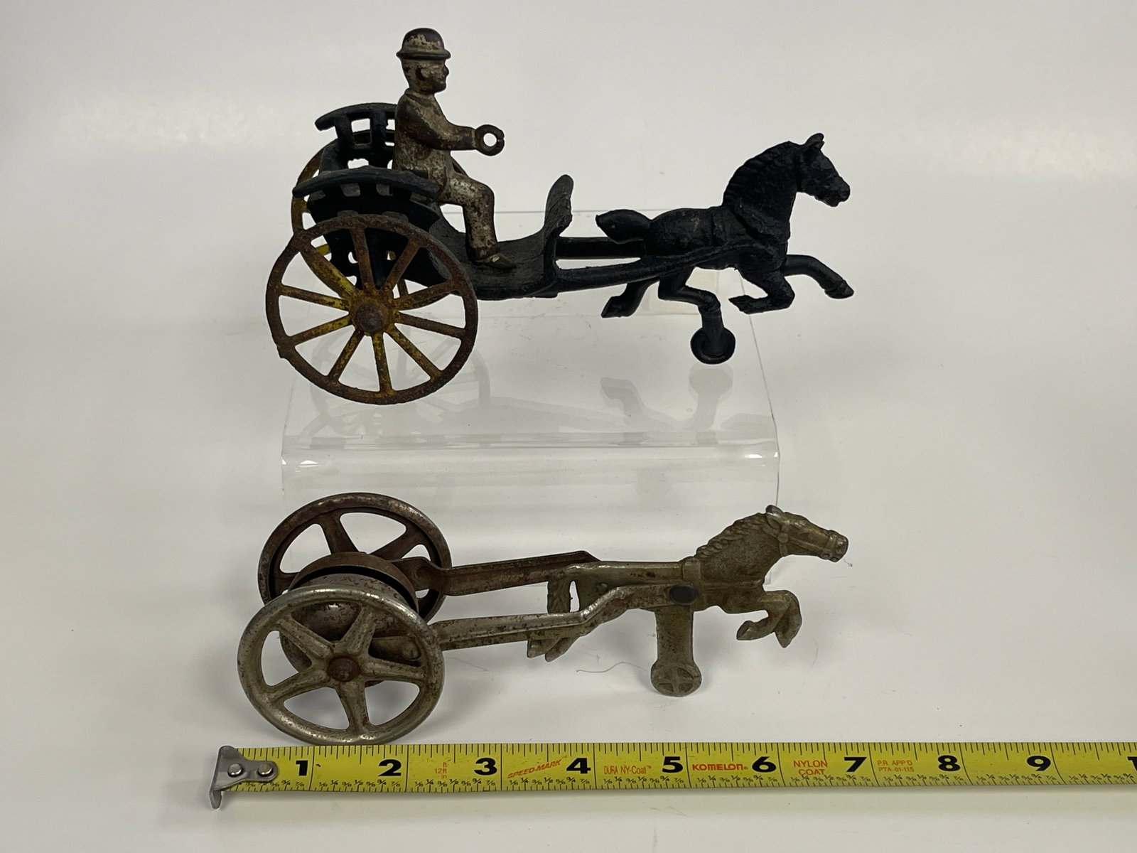 2 HORSE PULL TOYS - 3
