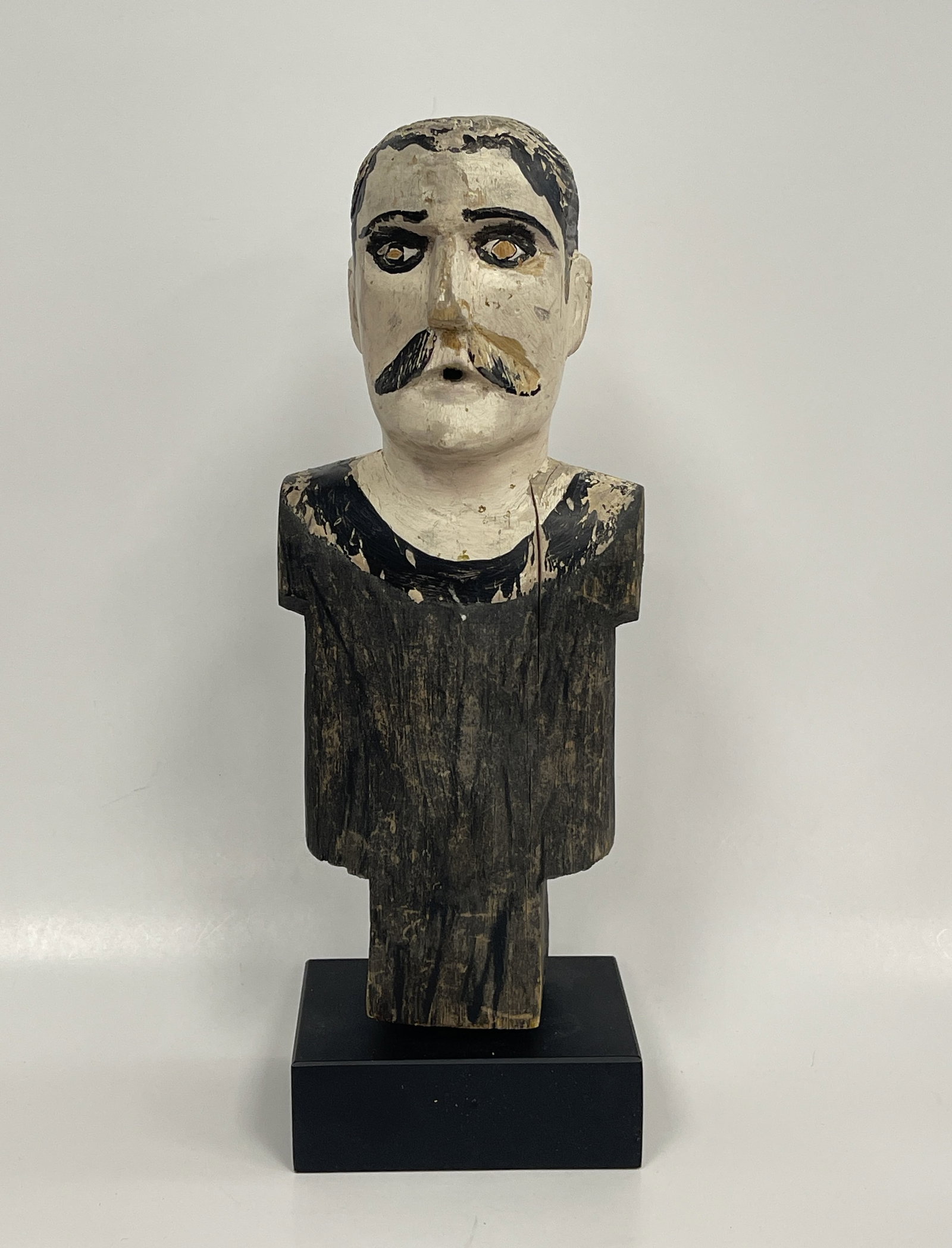 MUSTACHED MAN PUPPET FRAGMENT (1 of 6)