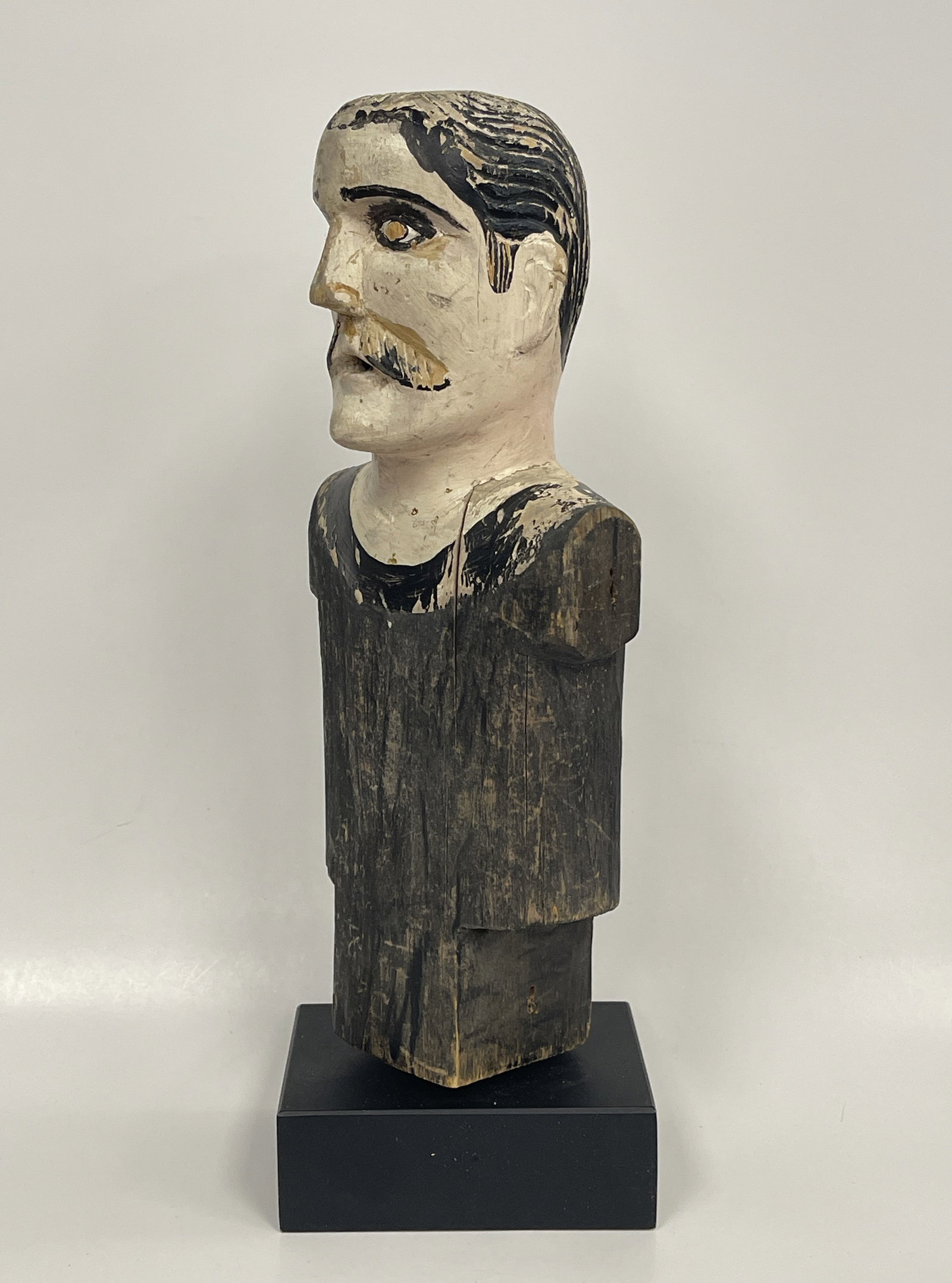 MUSTACHED MAN PUPPET FRAGMENT - 2