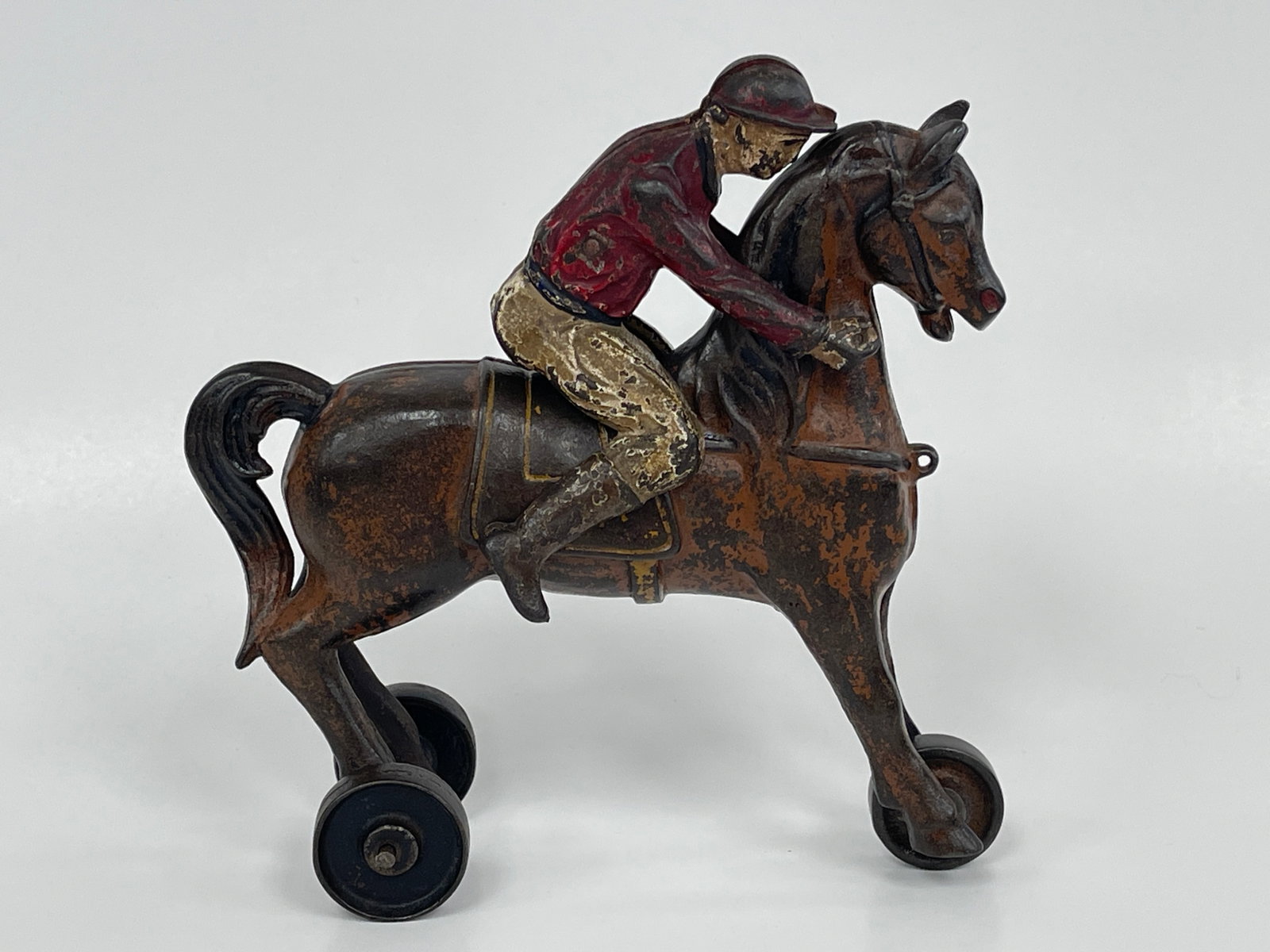 JOCKEY ON HORSE TOY (1 of 5)