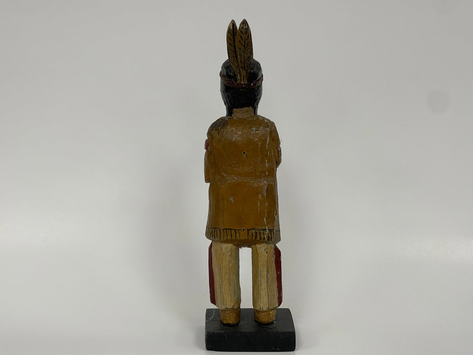 CARVED NATIVE AMERICAN - 3