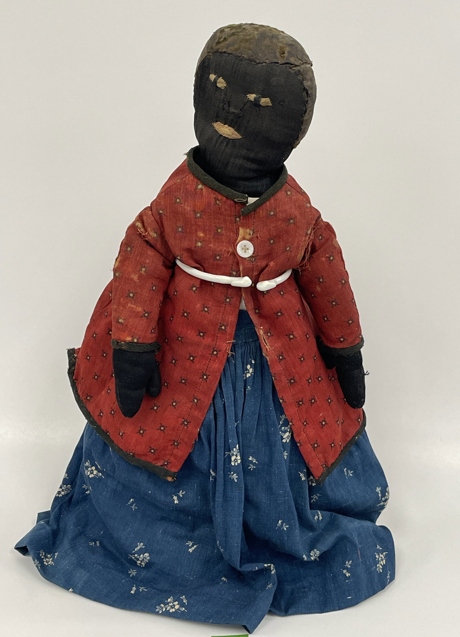 EARLY BLACK RAG DOLL - 2