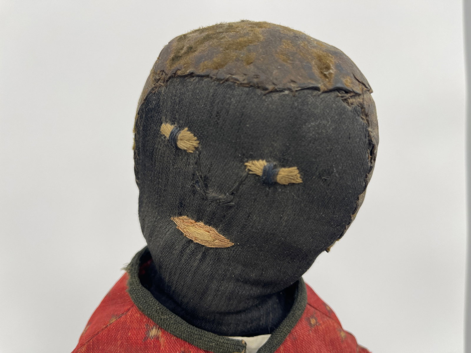 EARLY BLACK RAG DOLL - 3