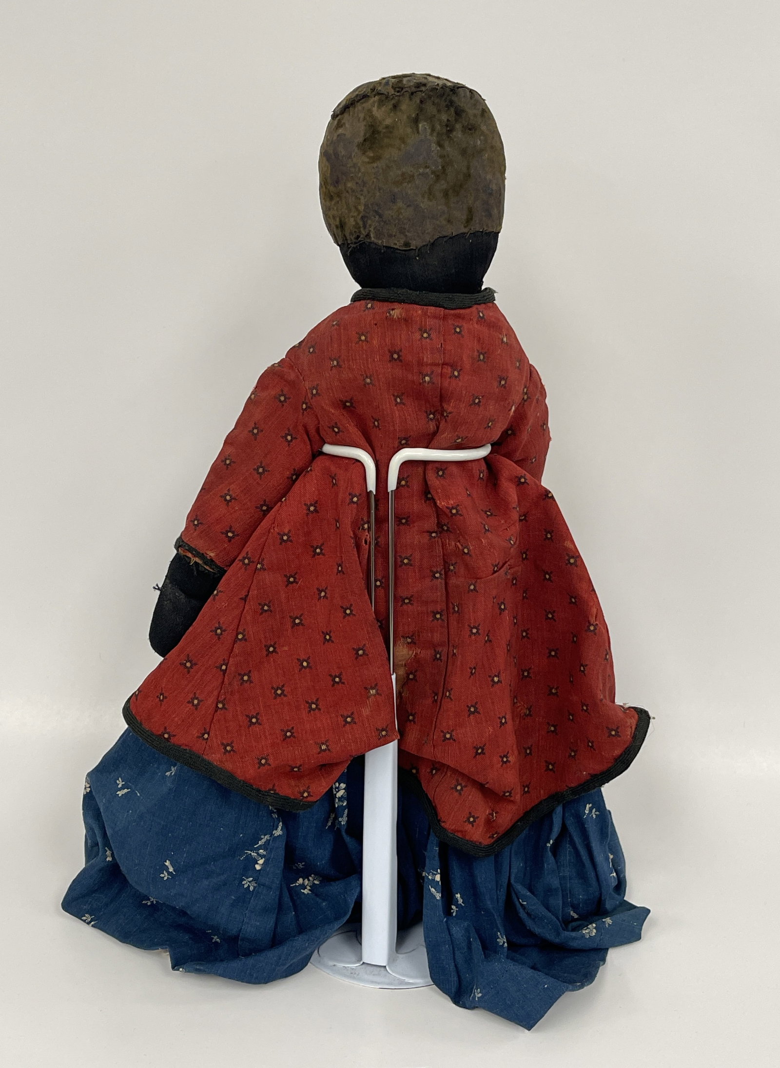 EARLY BLACK RAG DOLL - 4