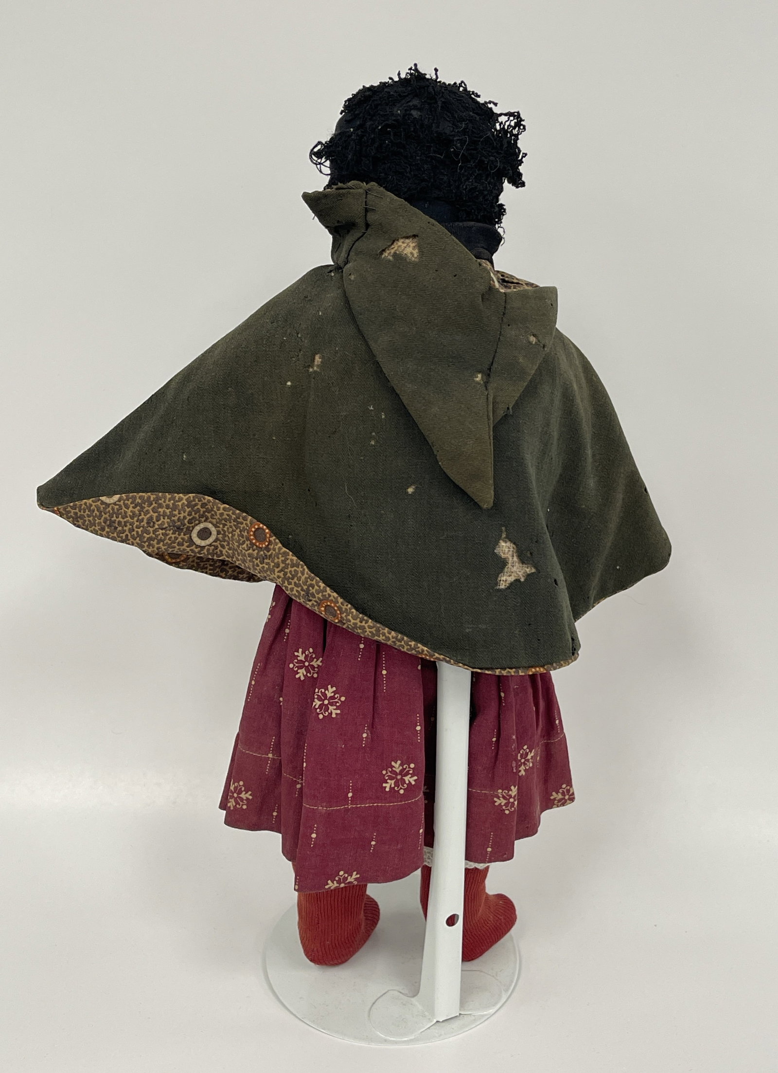 EARLY BLACK RAG DOLL - 3
