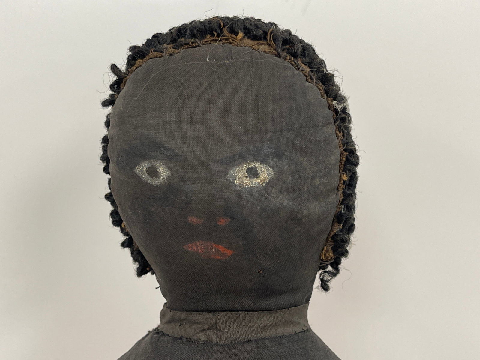 EARLY BLACK RAG DOLL - 2