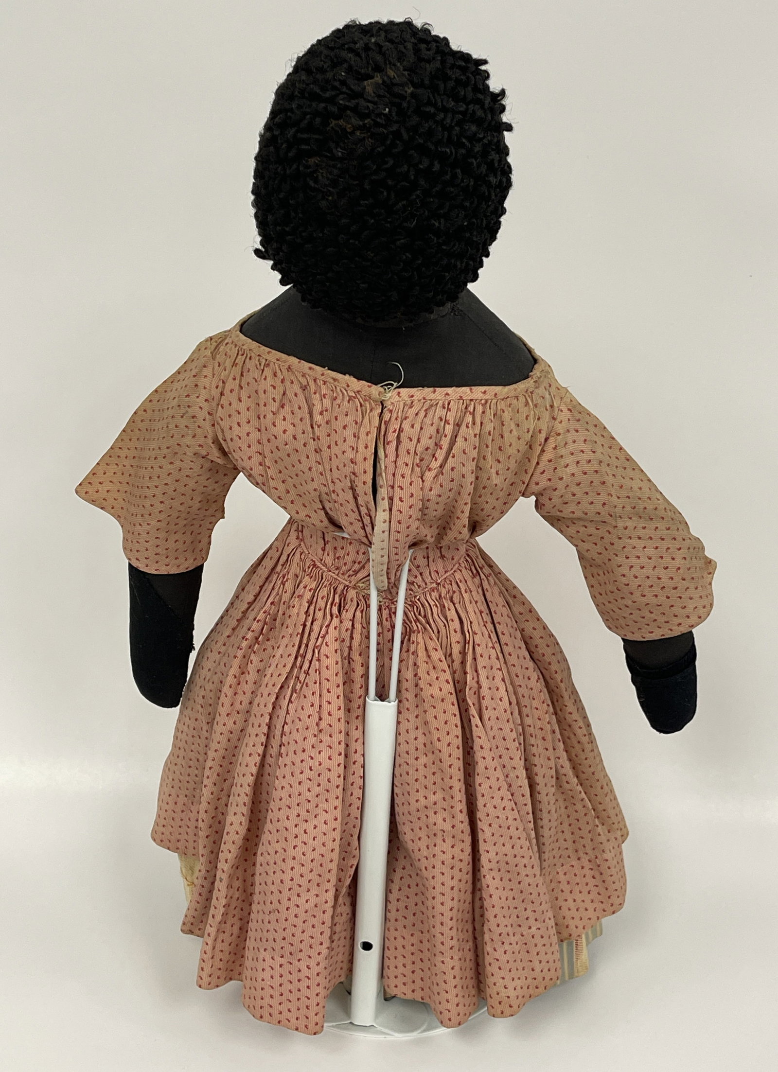 EARLY BLACK RAG DOLL - 3