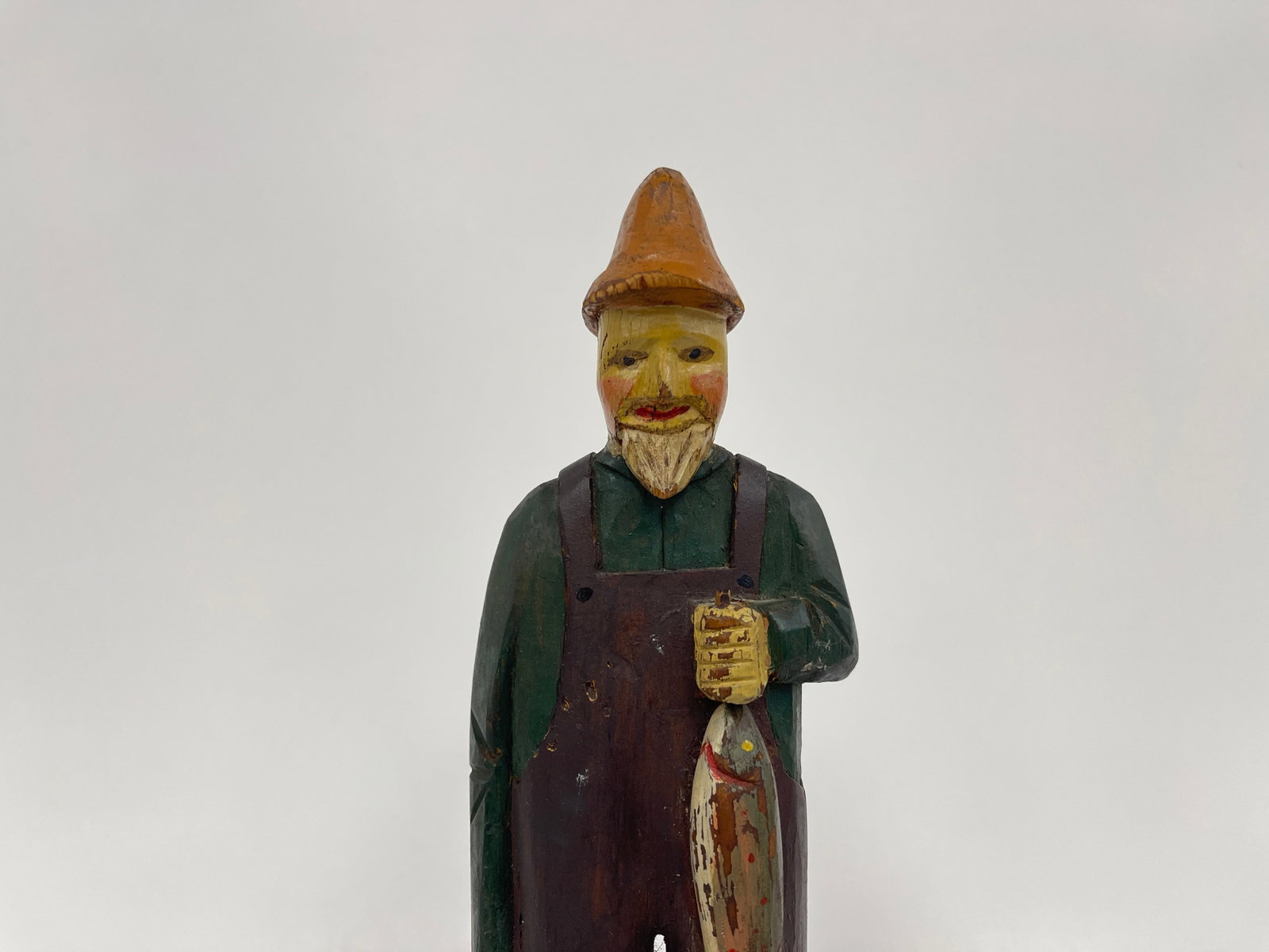 FISHERMAN CARVING - 2