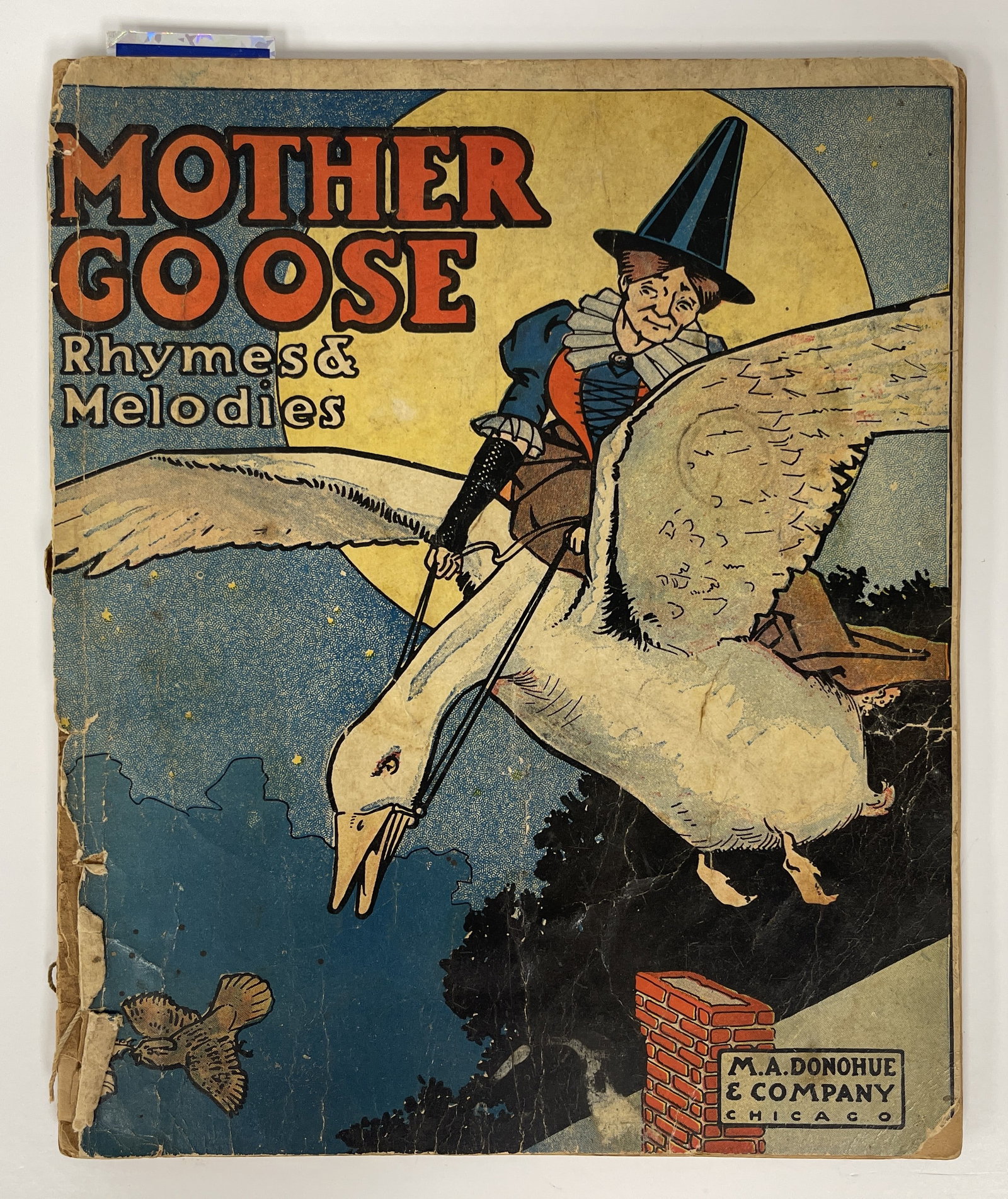 MOTHER GOOSE SONGBOOK: MOTHER GOOSE SONGBOOK EARLY 20TH C, UNEXAMINED OUT OF SLEEVE.