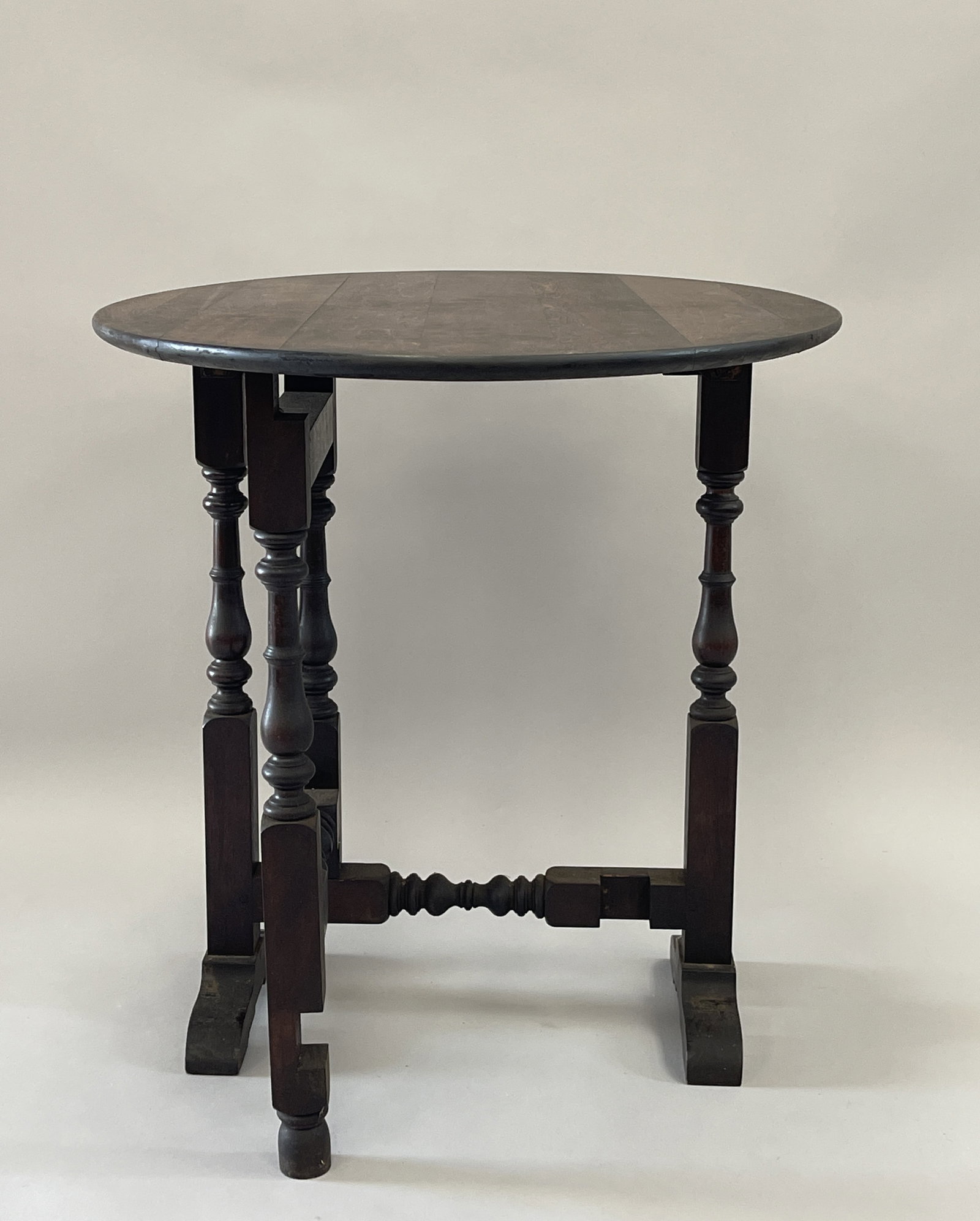 WALLACE NUTTING FOLDING TUCKAWAY TABLE - 4